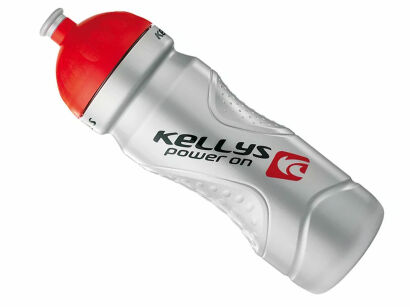 Bidon rowerowy KELLYS SPORT Power On - 0,7 L - silver/red