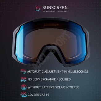 Gogle narciarskie HEAD NEVES SUNSCREEN blue/black (S1-S3) - 3