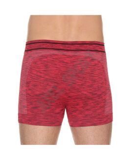 Bokserki męskie BRUBECK FUSION ciemnoczerwone XL - 3