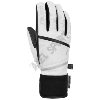Rękawice zimowe damskie REUSCH Tessa STORMBLOXX white/black - 2