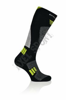 Skarpety narciarskie Męskie BRUBECK BSK001 Ski Force czar/ziel - 2