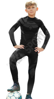 Bielizna termoaktywna DRY Junior czar/graf 164/170 - 2