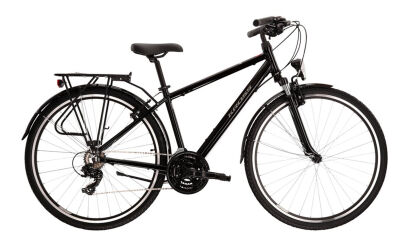 Rower trekkingowy KROSS Trans 1.0 (28'') czarno szary