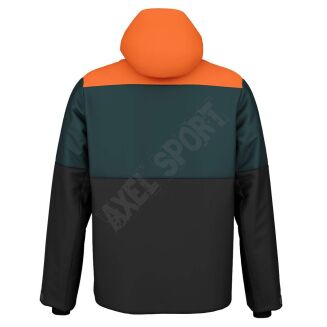 Kurtka narciarska męska HEAD NEO black-green-orange - 2