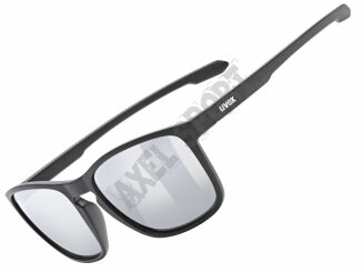 Okulary rowerowe UVEX LGL 52 black matt (mirror silver) S3 - 2
