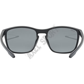 Okulary rowerowe UVEX LGL 52 black matt (mirror silver) S3 - 5