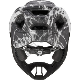 Kask rowerowy UVEX React JR Fullface black-white 52-56cm - 2
