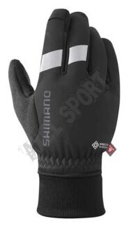 Rękawiczki rowerowe SHIMANO Windstopper Primaloft Black - 2