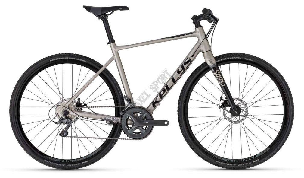 Rower gravel Kellys Soot 20 (28'') szary