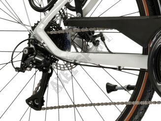 Rower trekkingowy Kross Trans 3.0 ULTRA (28'') biały holo połysk L - 6