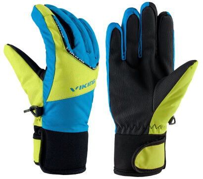 Rękawice zimowe dziecięce VIKING Fin JR blue/green