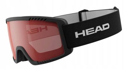 Gogle narciarskie juniorskie HEAD CONTEX Yuki red black (S1)