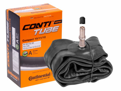 Dętka CONTINENTAL Compact 10/11/12 AV 34mm do wózków dziecięcych