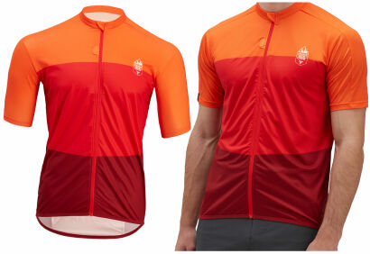KOSZULKA MĘSKA MTB SILVINI TURANO PRO ORANGE