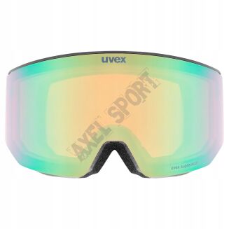 Gogle narciarskie UVEX Lace ATTRACT mirror opal S2 + orange S1 - 2