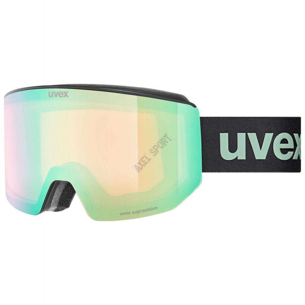 Gogle narciarskie UVEX Lace ATTRACT mirror opal S2 + orange S1