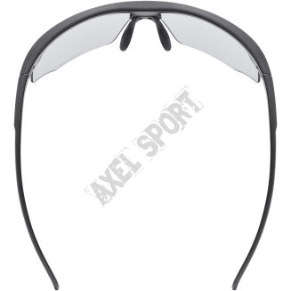 Okulary rowerowe UVEX Aerios V black/variomatic smoke (S1-S3) - 5