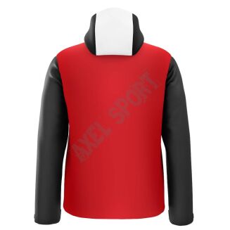 Kurtka narciarska męska HEAD SHAPE red-black - 2