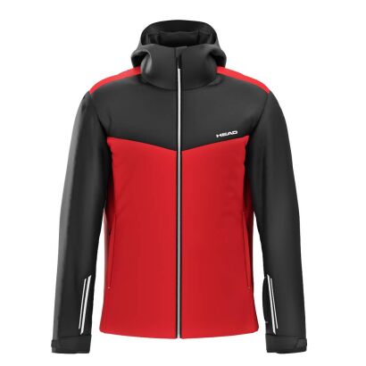 Kurtka narciarska męska HEAD SHAPE red-black