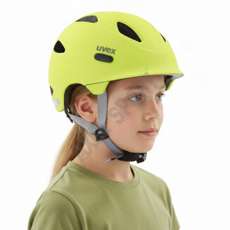 Kask rowerowy dziecięcy Uvex Oyo yellow/moss green - 10
