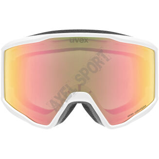 Gogle narciarskie UVEX Blast CV white matt (mirror rose) S2 - 2