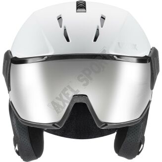 Kask narciarski UVEX Instinct Visor white-black - 3