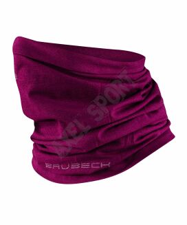 Komin wełniany Merino Brubeck Thermo śliwka S/M - 3