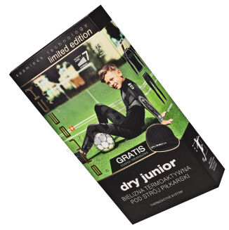 Bielizna termoaktywna DRY Junior czar/graf 140/146 - 3