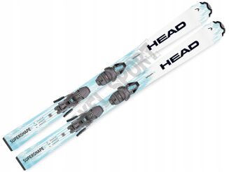 Narty dziecięce HEAD Supershape JRS + wiązania JRS 7.5 GW CA - 2