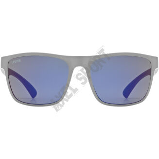 Okulary rowerowe dziecięce UVEX Rookie grey matt blue S3 - 3