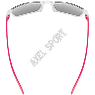 Okulary rowerowe dziecięce UVEX Rookie clear-pink pink S3 - 4