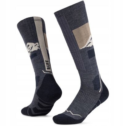 Skarpety narciarskie BUFF MERINO socks night blue