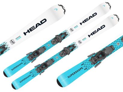 Narty HEAD Supershape Team Easy + wiązania JRS 4.5 GW
