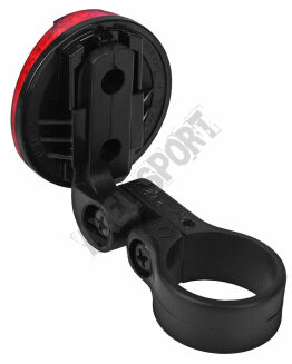 ODBLASK ROWEROWY TYLNY CZERWONY OKRĄGŁY DŁ (27,2mm) - 2