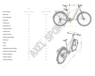 Rower elektryczny turystyczny Fiido Nomads (29'