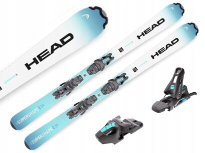 Narty dziecięce HEAD Supershape Team Easy + wiązania JRS 7.5 GW CA
