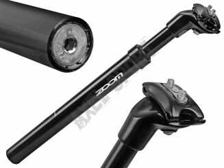 Sztyca amortyzowana ZOOM SPS-405 ALU 27.2x350mm czarna - 4