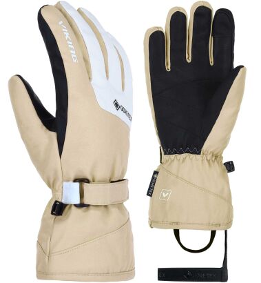 Rękawice damskie zimowa VIKING Sherpa GTX 2.0 beżowe