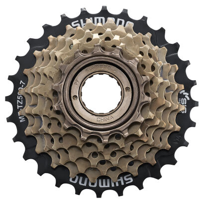 Wolnobieg Shimano MF-TZ500 14-28T 7-rz brązowy