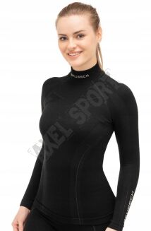 Komplet Bielizny damskiej termoaktywna Brubeck EXTREME WOOL czarny XL - 2