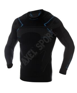 Bluza męska ciepła Brubeck THERMO czar/nieb L - 4