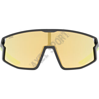 Okulary rowerowe UVEX Skyryse Jr. black-yellow matt (mirror yellow) S3 - 3
