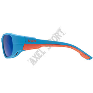 Okulary dziecięce UVEX Sportstyle 514 blue matt (mirror blue) S3 - 5