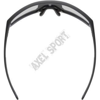 Okulary rowerowe przeciwsłoneczne UVEX Skyryse black matt/mirror silver S3 - 4