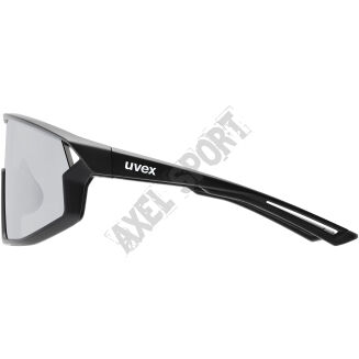 Okulary rowerowe przeciwsłoneczne UVEX Skyryse black matt/mirror silver S3 - 6
