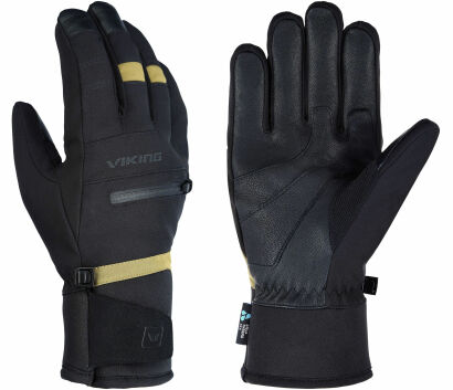 Rękawice narciarskie VIKING Kuruk 2.0 black-gold