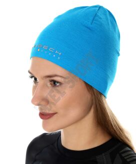 Czapka wełniana dwuwarstwowa BRUBECK Extreme Wool HM1018 błękit L/XL - 3