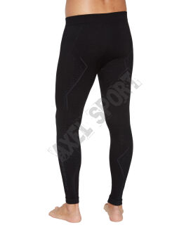 Spodnie męskie termoaktywne BRUBECK EXTREME MERINO czarne S - 2