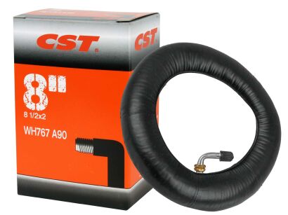 Dętka CST 8x1/2x2 SV A90 zawór gięty 90st TB-CS132H