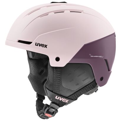 Kask narciarski UVEX Stance powder/plum